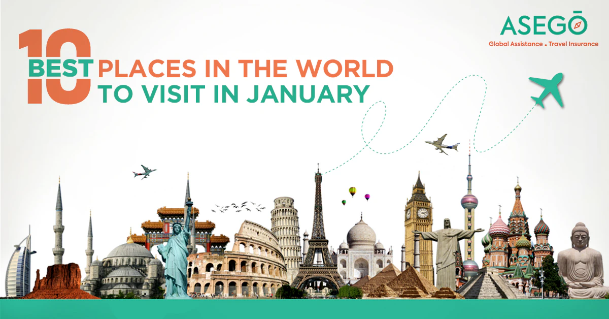 10 Best Places to Visit in January in the World: Where to Start your Year